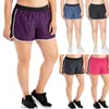 Pantaloncini da donna Plus size pantaloni da yoga pantaloncini elastici sport più dimensioni che corre shortsl2404