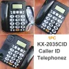 Accessories KX 2035CID Fast Dial Hotel Callback Loud Sound Home Phone Call Memory Caller ID Big Button Corded Telephone Office Landline