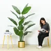 Fleurs décoratives salon intérieur décoration décoration ornements simulation plante arbre voyageur banane