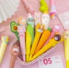 Can love cartoon stress pen neutral pen student learning stationery pinch music net red pressure pen children's gift wholesale