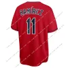 Custom Baseball Jerseys Guardians Jose Ramirez Shane Bieber Jim Thome Harold Amed Rosario Ricky Vaughn Franmil Reyes home away jersey men women Youth S-3XL