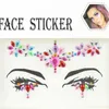 Tattoo Transfer New 3d Rhinestones for Face Festival Makeup Crystals Adhesive Glitters for The Face Gems Jewelry Diamond Sticker Bright Face 240426