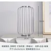 Vases Light Luxury Silver Vase Decoration Living Room Flower Arrangement Dining Table TV Cabinet Simple And Creative Home