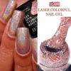 Nagellack lilycute 7 ml laserfärgglad nagelgel polsk glittrande glittergel nagellack semi permanent nagelkonst blöt av uv gel lacker y240425