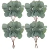 24Pcs Artificial Eucalyptus Leaves Stems Faux Eucalyptus Greenery Plant For Bouquet Vase Filler Home Decor Floral 240415