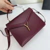 Tasarımcı Kadın Çanta 22cm Tote Çanta Siyah Calfskin Klasik Çanta Lüks Orijinal Deri Gün batımı Omuz Çanta Moda Lady Crossbody Alışveriş Cüzdan