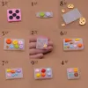 Moulds Mini Biscuit Silicone Mold Fondant Sugar Cake Chocolate DIY Clay Crystal Epoxy UV Silicone Molds Baking Tool Kitchen Accessories
