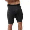 Calzoncillos boxeadores de pierna larga algodón macho boxeador pantalones pantalones cortos bajo use longitud de rodilla ropa interior coton