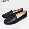 Casual Shoes Summer Women's Doudou Flat Loafers Slip-on Runway Formal Business Leather Walk Mujer