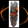 Tattoo overdracht 3d Ares Warrior Big Arm Tijdelijke tatoeages voor vrouwen Girl Men Large benen Waterdichte nep Mars God Tattoo Sticker Paper 240427