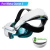 Lunettes STRAP DE TEMPS VR RÉGLABLE POUR META Quest 3 10000mAh Batterie Battre alternative Charge rapide pour Meta Quest 3 VR Casque