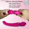 Autres éléments de beauté de la santé 10 vitesse induction AV Wand Vibrator Stimulateur G-point Labia Massager Healthy Q240426