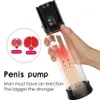 Vente chaude électrique Pump Pump au pénis automatique Extender vide pompe pénille-érection érection masturbatrice masturbatrice sexe toys pour hommes