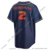 Houtsons Custom Baseball Jerseys Jose Altuve Yordan Alvarez Alex Bregman Nolan Ryan home away jersey men women Youth S-3XL