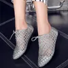 Casual schoenen vrouwen varen echte lederen flats hiel enkellaarzen vrouwelijke holle ronde teen loafers lage top platform oxfords