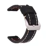 Guarda Bande Accessori Watchband Universal Retro Bown Black Genuine in pelle vera cintura 20mm 22mm 24mm