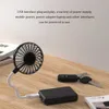 Electric Fans Handheld Fan Usb Rechargeable Silent Cooling Power Bank Mini Play Plug Fans Summer Wireless Outdoors for Travel