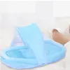 Flannel born Bed Mosquito Net With Small Pillow Baby Cradle Mosquito Insect Net Encrypted gauze Baby Crib Mosquito Tent 240423