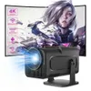 Projectors FGHGF 4K Android 11 Projector Native 1080p 300 ANSI HY320 Dual WiFi6 BT5.0 1920*1080p bärbar hemmabiouppgradering HY300 -version