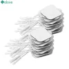 Produkte 4*4 cm Ten Electrodes Pads Physiotherapie Zubehör Nicht verwobener Stoff Selbstkleber Ersatz für EMS Electric Massager