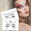 Tatouage Transfert Body Makeup Face Jewels Tattoos Tattoos Autocollants Autocollants Sélires Sticker brillants 3D Diamond Diamment BEAUTY Music Festival Decor 240426