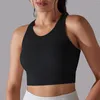 Yoga Outfit Women Sports Bra Gym Undergarments Sexy Thread Casual Striped Seamless Knitting Fashion Skinny Top