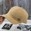 Softball Vintage Short Brim Baseball Cap Cotton Men Women Soft Dad Hat Justerbar Trucker Style Low Profile Caps Casual Snapback Hats