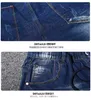 Dżinsy męskie 14xl 12xl 9xl 190 kg Summer New Mens Denim Shorts Classic Blue Fashion Slim Fit Business Casual Dżinsy Męs