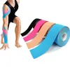 Safety 5CM*5M Kinesiology Tape Athletic Recovery Elastic Tape Kneepad Muscle Pain Relief Knee Pads Support for Gym Fitness Bandage