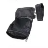 Holsters 1 -delige kogelomgangen opbergtas Trap Nylon Mesh Capture Black Collection Bag Militaire Gear Munitie messing