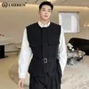 Мужские жилеты Luzhen Корейский модный модный пояс