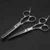 Hair Scissors Hair clipper thin cut set professional hairdresser hairstyle texture salon shaver edge cut stainless steel Q240426