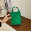 Borse per telefoni per telefoni per tete da donna con una borsa in pelle di alta qualità con manico corto estate di lusso di tendenza spalla mini trame