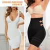 Mulheres Shapewear Shorts Alta Chaução Tomosa Slimming Body Shaper Trainer Lifter Butt Lifter sem costura Panties de barriga de peso 240425