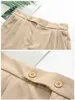 Kvinnors shorts Nya 2022 kvinnor sommar plus size womens överdimensionerade lösa casual bred ben gröna khaki shorts 3xl 4xl 5xl 6xll2404