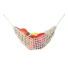 Cesti in tessuto a mano Macrame Fruit Fruit Cotton Rope Net Net Under Armabiet Vegetable Canke Assiciare Cucina Decorazione dell'organizzatore dell'organizzatore