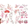 Transfert de tatouage 1 pcs Plum Blossom Encre Paint décor mignon esthétique livre Journals Stickers Scrapbooking Sticker Sticker Flakes Art Supplies 240426