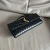 2024 Designer Bag Clutch Andiamo BotteAg Venetas väskor Lädervävd Womens Evening Light Luxury High-End Hand-Helda Style Handbag