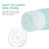 Storage Bottles 4PCS Travel Sub Bottle Lotion Shampoo Dispenser Hairbrush Sucker Silicone Plastic Toiletry Refillable 90ml