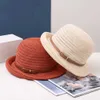 Chapeaux à bord large chapeaux de seau classiques ceinture boucle creux creux petits chapeaux de seau pour femmes filles nouvelles respirantes et pliable visière top cs j240425