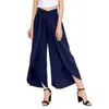 Kobiety Pants Women Noga wysoka noga joga Hippie Boho Beach Palazzo trening