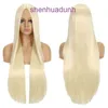 Wig Animazione cosplay parrucca divisione diviso da 80 cm capelli lisci dritti costume giornaliero coste set falsa