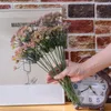 装飾的な花35.5cm手作りのプラスチック植物草結婚式の背景装飾リースアクセサリー豪華な家の装飾お祝いDIY