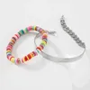 Bedelarmbanden lalynnly zoete temperament lederen handgemaakte armband dames metalen handketen groothandel sieraden geschenken 2024 mode