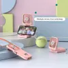 Электрические вентиляторы Портативный вентилятор USB USB Rechargable Охлаждающий вентилятор Digital Display Mini Vidilador Складная подвесная шейка холодильнее вентилятор Neckband