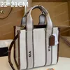 Дизайнер LR Coa Smith Tote Bag Модная роскошная сумочка высококачественная сумка по кроссовым мешкам с одним плечом в три размера