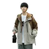 Florest Style Autumn New Hooded Three Prova Assault Over Outdoor Loose Jacket Versatile for Men XZ Special P