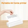 A4 Paper Printer Thermal Printing Wireless BT Connect Connect مع دعم طابعة iOS و Android Mobile PO البالغة 210 مم 240420