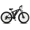 BICYCLE FEVIVOS E1 Mountain Electric Bike 26 "Double amortisseur Absorbant Bicycle électrique 1000W 48V Pneu à neige variable à vitesse E vélo