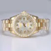 Damond Watch Designer Luxury Mens Watch Diamond Automatic Full Gold With Diamond Cozel-Computer Dal